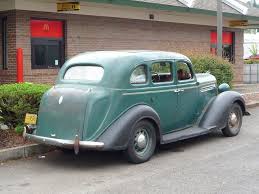 Image result for Black 1936 Plymouth