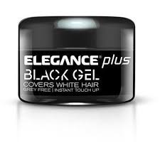 The black hair market has made leaps and bounds since the days of just for me relaxers and that one pink bottle of hair lotion that every single member of my family used (if you know, you know). Elegance Plus Black Gel Covers White Hair Instant Touch Up 3 5 Ounce