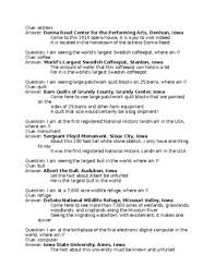 Well, what do you know? I Is For Iowa Trivia Questions By A Is For America Tpt