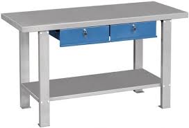 N° 1 tavolo da lavoro lista con cassettiera e mensole integrate dimensioni: Banco Da Lavoro Come Realizzarlo Casa Fai Da Te