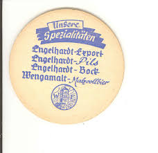 Engelhardt Bier Bierdeckel Bier Deckel