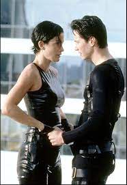 Neo Trinity Keanu Reeves The Matrix Movie Carrie Anne Moss