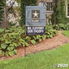 The personal touch is a warm and inviting custom accent! U S Army Garden Flag Oriental Trading