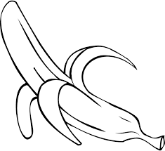 Bananas are great tasting, easy to eat and come in their own package. Banana Coloring Page Camp Crafts Printables Fruit Coloring Pages Coloring Pages To Print Coloring Pages For Kids