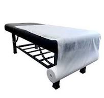 Massage Bed Cover - 50 Sheets Per Roll, 32 x 75 Inches Non-woven Disposable  Material - Ideal for Spa, Massage Table, Tattoo, Waxing Table - No Crinkle  ...