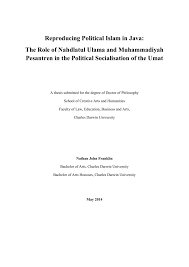 Jam adzan otomatis elektronik islam dengan temperatur 400 kota fitur: Reproducing Political Islam In Java The Role Of