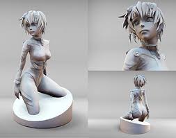3d printed robotic anime doll. Anime 3d Printing Models Cgtrader