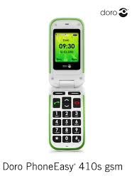 Get the unique unlock code of your doro phoneeasy 620 from here · remove the original sim card from your phone. Doro Phoneeasy 410s Gsm Manual Pdf Download Manualslib