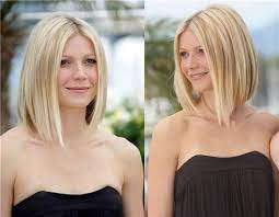 Long Bob Hairstyle With 14 Inch Clip On Remy Celebrity Extension Celebrity Hairstyles Hair Styles One Length Haircuts