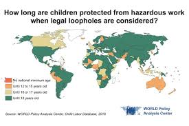There are 195 countries in the world today. Child Labor Protections Are Lacking In Many Countries Study Finds