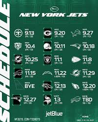 Schedule - New York Jets
