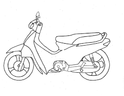 A moto ou motocicleta é um dos meios de transporte mais usados por nós. Desenho De Moto De Passeio Para Colorir Tudodesenhos