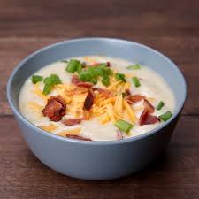 Slow Cooker Loaded Potato Soup Recipe By Tasty Recipe Loaded Potato Soup Recipes Slow Cooker Loaded Potato Soup Recipe