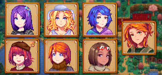 Seasonal Anime Portraits At Stardew Valley Nexus Mods And Community Stardew Valley Pixel Art Anime Art