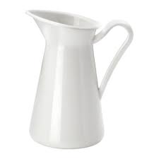 Sockerart White Vase 22 Cm Ikea Ikea Vases Farmhouse Pitchers White Pitcher