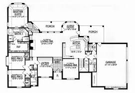 Our collection features beautiful ranch house designs with detailed floor plans to help you visualize the perfect one story home for you. Modern Ranch House Floor Plans Burbank Home Plan House Plans 9528