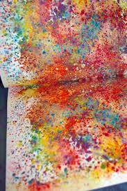 10 Fun Art Projects Crafts To Do With The Kids Mit Bildern Wachsmalkunst Farbstifte Kinder Kunst