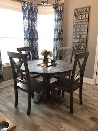 Custom Round Ash Wood Farm Dining Table Dining Set Custom Chairs Pedestal Table Furniture By Brad Nashville Farm Dining Table Furniture Table Furniture