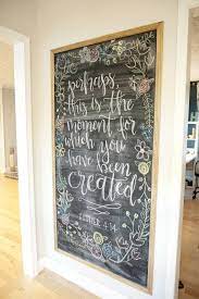 Framed Magnetic Chalkboard Diy Magnetic Chalkboard Diy Chalkboard Decor Framed Magnetic Chalkboard