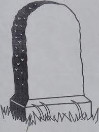 Blank Headstone Template For Writing Character Epitaphs Stone Tattoo Headstones Epitaph