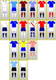 Uniformes Da Copa Do Mundo Da Fifa Brasil 1950 Mundial De Futbol Copa Mundial De Futbol Playeras De Futbol