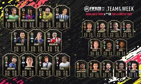Diese seite enthält eine statistik über die detaillierten leistungsdaten eines spielers. Fifa 20 Totw Predictions And Official Team Of The Week List