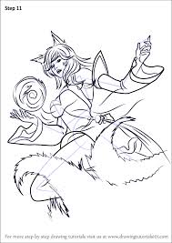 Printed on 100% cotton watercolour textured paper, art prints would be at home in any gallery. Learn How To Draw Ahri From League Of Legends League Of Legends Step By Step Drawing Tutorials