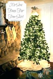 White Fur Christmas Tree Skirt Ikmcarlsbadca Com