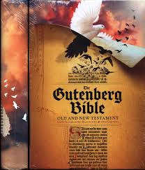Johannes gutenberg is, aside from the reformer martin luther, the most important german whose name is associated with the transition from the middle ages to the modern era. The Gutenberg Bible Facsimile Aka The Mazarin 42 Line Bible By Johannes Gutenberg 1455
