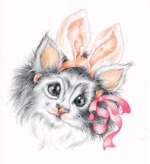 Learn some great ways to remove ear wax safely. Bunny Ears Painting By Cb Studios