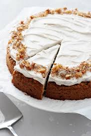 Grease and line a deep, 20cm/8in round cake tin with baking parchment. Dairy Free Carrot Cake Cook Nourish Bliss