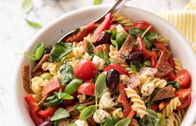 How to make pasta salad with italian dressing: Italian Pasta Salad With Homemade Italian Dressing Recipetin Eats