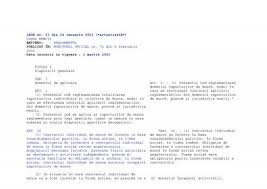 Incepand cu data de 12.11.2019 este posibila modificare contractului din perioada determinata in nedeterminata. Aici Itm Salaj