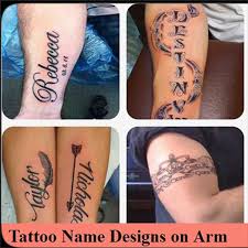 Arms are a very subtle body part, so it is essential to choose a good design. Tattoo Name Designs On Arm For Android Apk Download