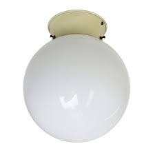 View available ceiling lights enquire about this product. Opal Glass Globe Ceiling Light 1930s 1207