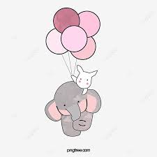  Gambar Gajah Dan Kelinci Putih Gajah Arnab Belon Merah Jambu Png Dan Psd Untuk Muat Turun Percuma Rabbit Clipart Elephant Desktop Wallpaper Art