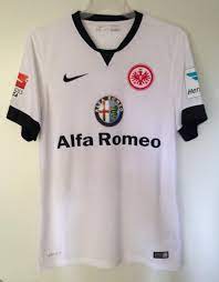 Handel erhältlich, nur paypal.nike dri fit.,eintracht frankfurt nike zip, alfa romeo! Eintracht Frankfurt Away Football Shirt 2014 2015 Sponsored By Alfa Romeo