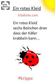 Marienkafer Gedicht Fur Die Krippe Aus Reime Gedichte 1 Von Kitakiste Reime Kinder Reime Kinder Gedichte