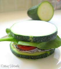 Zucchini can be steamed, boiled, baked, sauteed, or. Raw Zucchini Sandwich For Lunch Eating Vibrantly