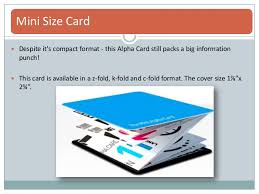 A great format for combining a call to action within the product. Z Cards Alpha Card Z Folded Cards Alpha Cards Com