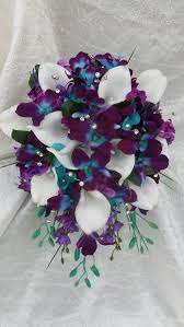 « download this wallpaper for samsung galaxy tab 3 or choose another screen size or phone. Galaxy Orchid Bridal Bouquet Purple Blue Island Orchid Etsy Orchid Bridal Bouquets Orchid Bouquet Purple Bridal Bouquet