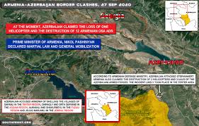 1462x1219 / 271 kb go to map. Azerbaijan Makes First Gains In Emerging War Against Armenia Map Video