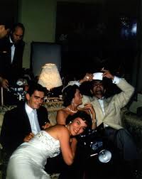 Linda Christian And Tyrone Power At A Party