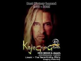 Kajagoogoo art nouveau- life's Limahl white feathers is back 43 years Happy  Birthday Nick Beggs 61🎂