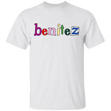 Ronaldo wirft stinksauer sein trikot weg: Baylen Levine Merch Rainbow Benitez Tee Tipatee