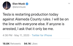 Paylaştığı tweetlerle kalbimizde taht kuran fakat bir o kadar da skandala yol açan elon musk, dün akşam twitter'ı bıraktığını açıkladı. Elon Musk On Twitter All Other Car Companies Are Allowed To Manufacture Except Tesla You Knucklehead No Wonder You Got Crushed By A Computer The Size Of A Pizza Box Https T Co Lkruafwyt6