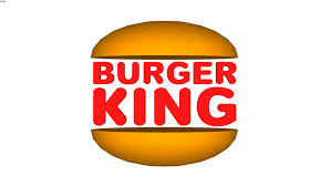 The logo is a picture of a king sitting on top of a hamburger holding a soda. Old Burger King Logo 1994 1999 3d Warehouse