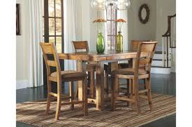 Krinden Counter Height Dining Room Table Ashley Furniture Homestore Counter Height Dining Room Tables Dining Table Chairs Rustic Kitchen Tables