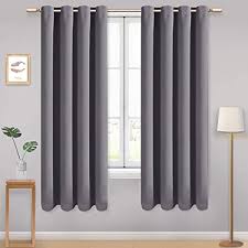 【not blackout curtains】our room darkening curtains are thick but not too heavy.these velvet curtains can block a part of sunlight and uv ray yellow hotel blackout curtains supplier embroidered hotel room curtains living room tulle curtain modern curtain designs for living room walmart. Aonbat 2 Panels Set Blackout Eyelet Curtains Super Soft Thermal Insulated Window Treatment Drapes For Bedroom Living Room Nursery Dark Grey W46 X L72 Inch Amazon Co Uk Baby Products