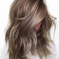 Layered Medium Length Hair Soft Blonde Balayage Highlights Dark Blonde Hair Color Hair Styles Hair Lengths